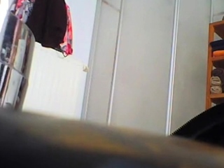 Mom's furry vagina filmed with spy camera