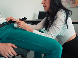 Rough anal with a MILF secretary punished by her boss in his office