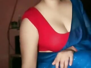 Sumptuous Indian wifey showcasing Her mounds and poon