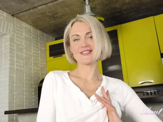 Marvelous 40yo Supah-COUGAR Natie gets off in the Kitchen
