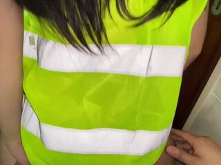 Freaky coworkers snuck into bathroom together for a quickie