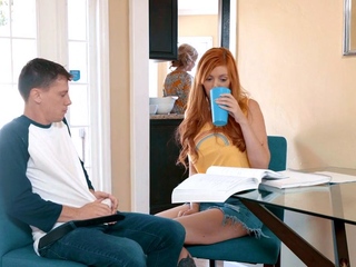 big boobs,blowjob,hardcore,lick,milf,redhead,