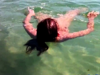 amateur,beach,brunette,milf,solo,