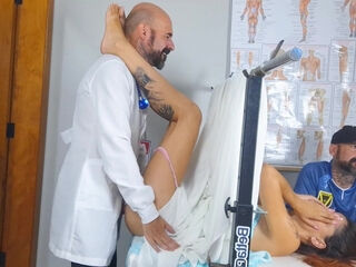 amateur,cuckold,doctor,exam,gyno,homemade,hospital,husband,latina,milf,uniform,wife,