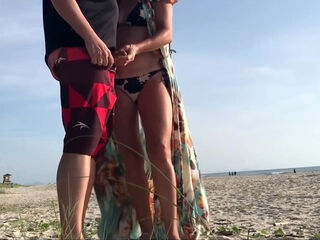 anal,beach,big ass,big boobs,big cock,blowjob,couple,creampie,cumshot,handjob,outdoor,public,wife,