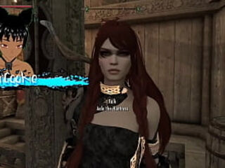 Skyrim B and L mod - In whiterun and decided to join the companions to fuck and meeting everyone