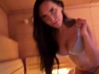 sauna,stepmom,