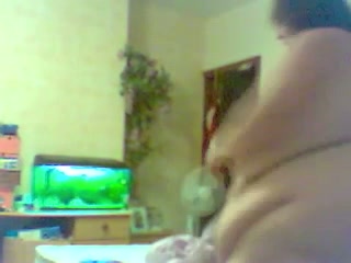 Covert webcam flick featuring my supah round wifey