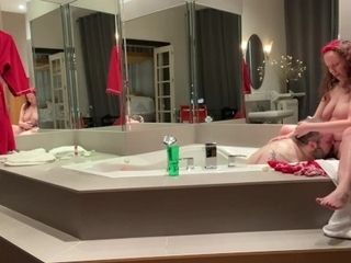 'Shyla & Rexâ€™s nefarious Weekend in a Luxury motel Suite, Part 3: steaming bathtub Fun'